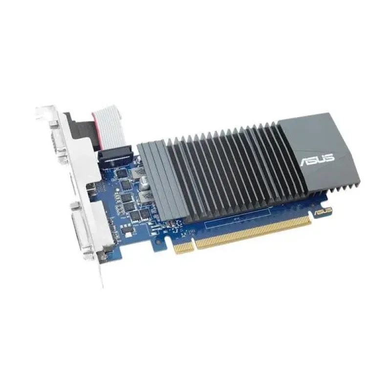 90YV0AL1-M0NA00 - Asus GT710-SL-2GD5 GeForce GT 710 Graphic Card 954MHz Core 2GB GDDR5 PCI Express 2.0