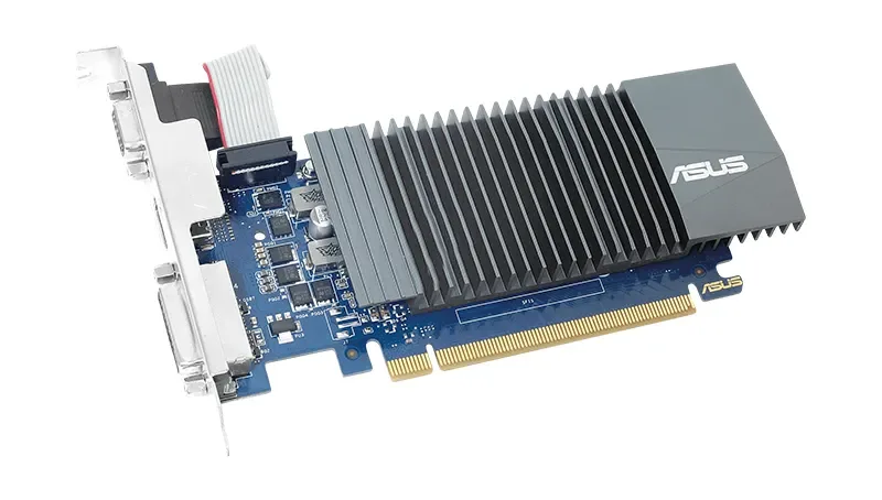 90YV0AL3-M0NA00 - Asus GT710-SL-2GD5 GeForce GT 710 Graphic Card 954MHz Core 2GB GDDR5 PCI Express 2.0