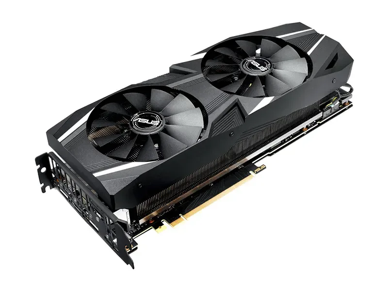 90YV0C32-M0NM00 - Asus Dual DUAL-RTX2080-A8G GeForce RTX 2080 Graphic Card 1515MHz Core 1755MHz Boost Clock 8GB GDDR6 PCI Express 3.0 x16 Triple Slot Space Required