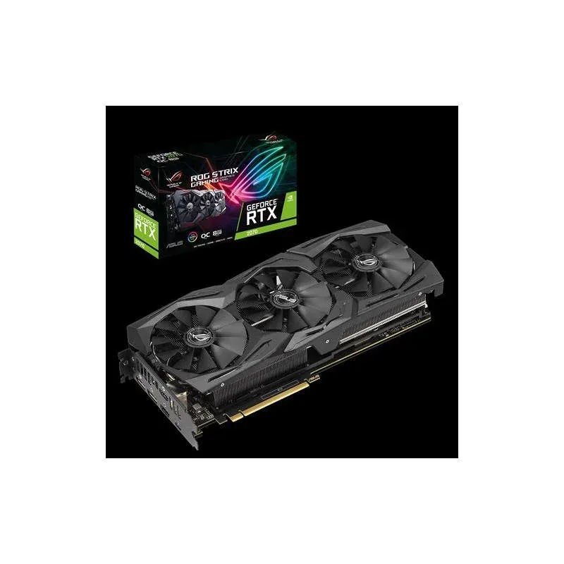90YV0C90-M0NA00 - ASUS ROG Strix ROG-STRIX-RTX2070-O8G-GAMING GeForce RTX 2070 Graphic Card 8GB GDDR6 PCI Express 3.0