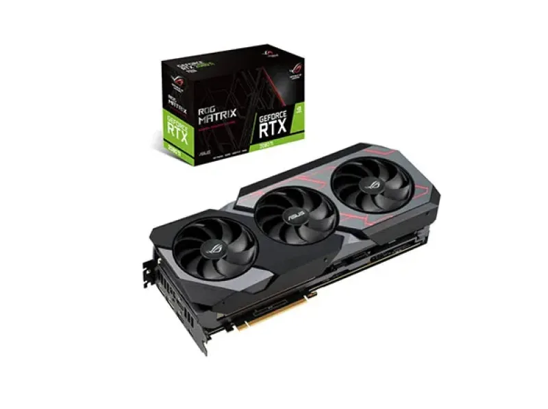90YV0CC4-M0NA00 - ASUS ROG MATRIX ROG-MATRIX-RTX2080TI-P11G-GAMING GeForce RTX 2080 Ti Graphic Card 1350MHz Core 1815MHz Boost Clock 11GB GDDR6 PCI Express 3.0 x16 Triple Slot Space Required