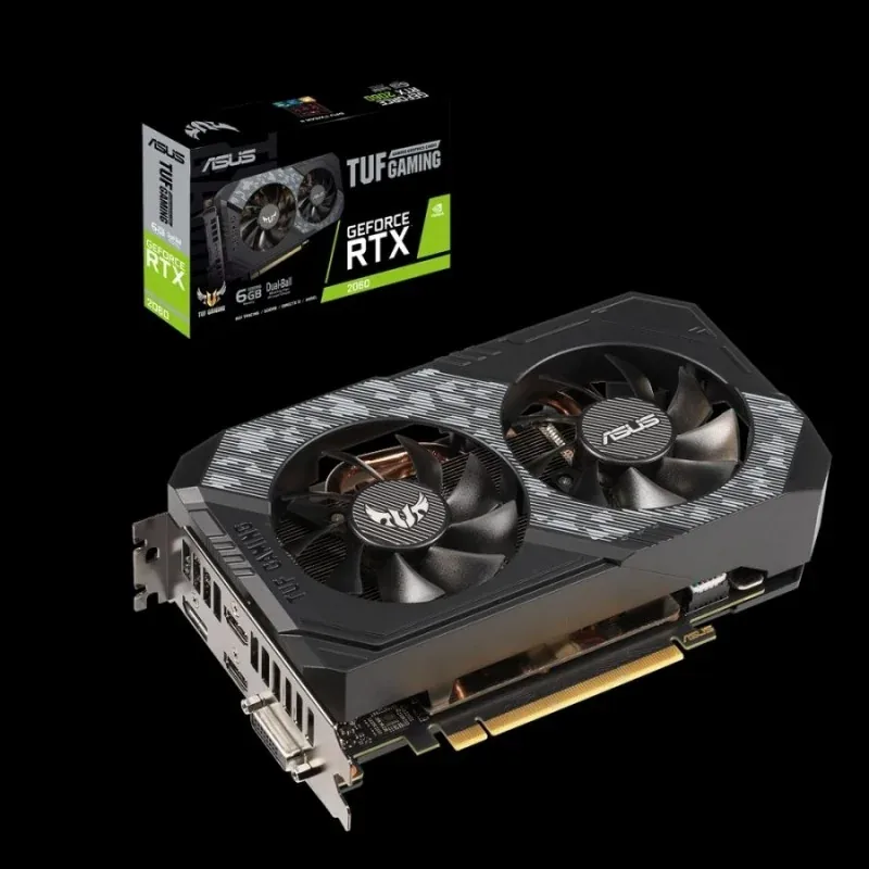 90YV0CJ2-M0NA00 - ASUS TUF TUF-RTX2060-6G-GAMING GeForce RTX 2060 Graphic Card 6GB GDDR6