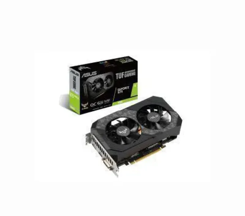 90YV0CU2-M0NA00 - ASUS TUF TUF-GTX1660-O6G-GAMING GeForce GTX 1660 Graphic Card 1560MHz Core 1845MHz Boost Clock 6GB GDDR5 PCI Express 3.0 Dual Slot Space Required