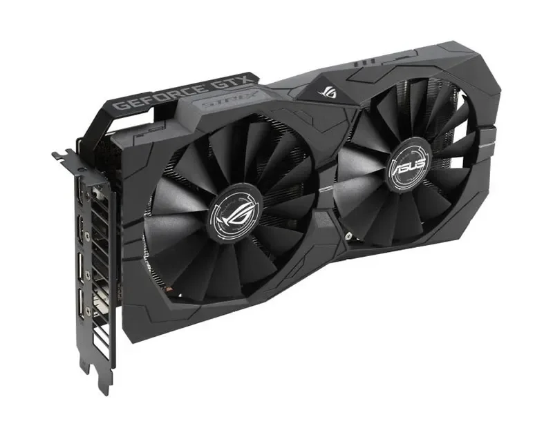 90YV0CX1-M0NA00 - ASUS ROG Strix ROG-STRIX-GTX1650-O4G-GAMING GeForce GTX 1650 Graphic Card 1485MHz Core 1860MHz Boost Clock 4GB GDDR5 PCI Express 3.0 Dual Slot Space Required