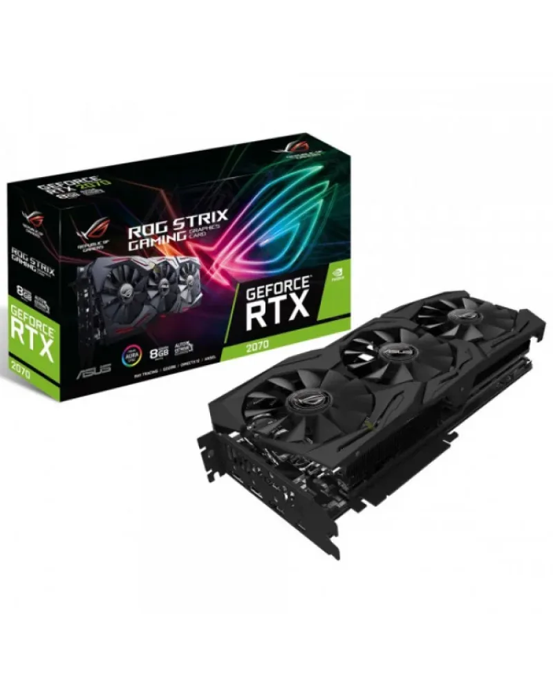 90YV0DI2-M0NA00 - ASUS ROG Strix ROG-STRIX-RTX2070S-8G-GAMING GeForce RTX 2070 SUPER Graphic Card 8GB GDDR6