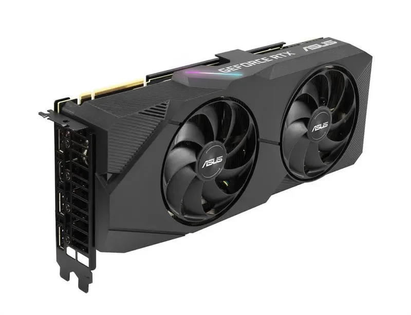 90YV0DJ2-M0NM00 - Asus Dual DUAL-RTX2080S-8G-EVO GeForce RTX 2080 SUPER Graphic Card 8GB GDDR6