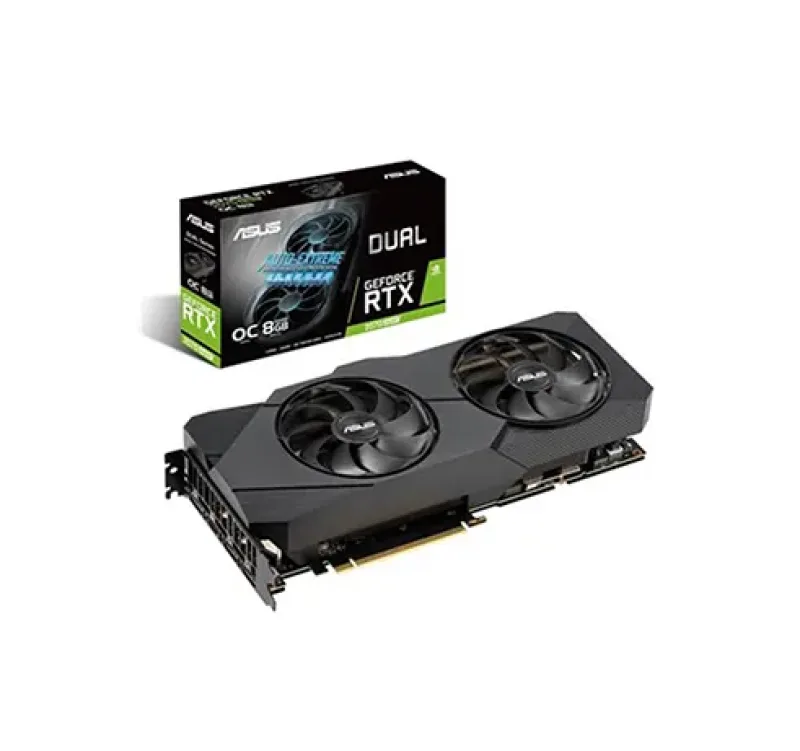 90YV0DK0-M0NA00 - Asus Dual DUAL-RTX2070S-O8G-EVO GeForce RTX 2070 SUPER Graphic Card 8GB GDDR6