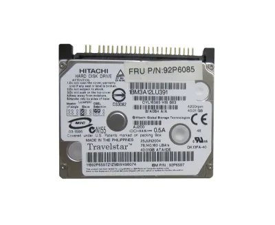 92P6085 - IBM 40GB 4200RPM IDE 1.8-inch Laptop Hard Drive for ThinkPad X40