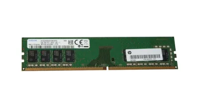 933276-001 - HP 8GB DDR4-2666MHz PC4-21300 non-ECC Unbuffered CL19 288-Pin DIMM Single Rank Memory Module