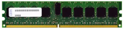 9407-4522 - IBM 4GB Kit (2 X 2GB) DDR2-667MHz PC2-5300 ECC Registered CL5 240-Pin DIMM Dual Rank Memory