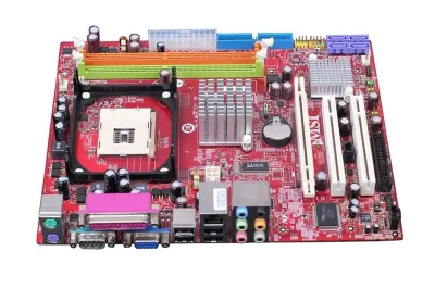 945GCM478-L - MSI Desktop Board Intel 945GC Enhanced SpeedStep Technology Socket 478 800MHz, 533MHz FSB 4GB DDR2 SDRAM DDR2-667/PC2-5300, DDR2-533/PC2-4200 ┬╡ATX