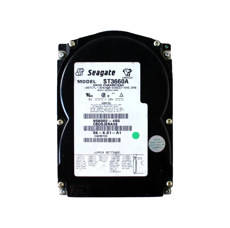 958002-405 - Seagate Medalist 545XE 546MB 3800RPM IDE/ATA 120KB Cache 3.5-inch Hard Drive