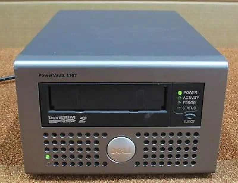 95P3134 - Dell PowerVault 110T 200 / 400GB LTO-2 SCSI LVD External Tape Drive