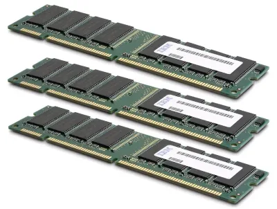 96Y8787 - IBM 6GB Kit (3 X 2GB) DDR3-1333MHz PC3-10600 DDR3-1333MHz PC3-10600 ECC Registered CL9 240-Pin DIMM Single Rank Memory