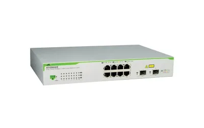 990-003644-50 - Allied Telesis WebSmart AT-GS950/8 8-Port Ethernet Switch