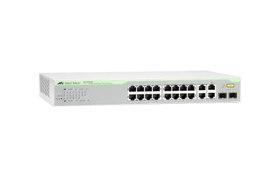990-004643-50 - Allied Telesis WebSmart AT-FS750/20 18-Port Ethernet Switch