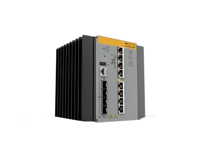 990-004755-80 - Allied Telesis AT-IE300-12GP-80 8-Port Layer 3 Switch