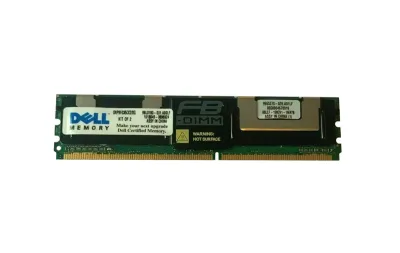 99L0180 - Dell 8GB Kit (2 x 4GB) Kit DDR2-667MHz PC2-5300 ECC Fully Buffered CL5 240-Pin DIMM Dual Rank Memory