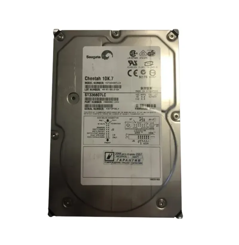 9BB006-104 - Seagate Cheetah 10K.7 36.8GB 10000RPM Ultra320 SCSI 8MB Cache 80-Pin 3.5-inch Hard Drive