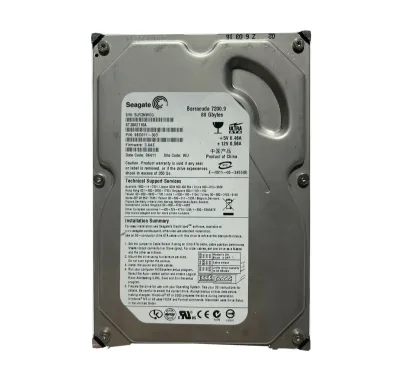 9BD011-303 - Seagate BarraCuda 7200.9 80GB 7200RPM ATA-100 2MB Cache 3.5-inch Hard Drive