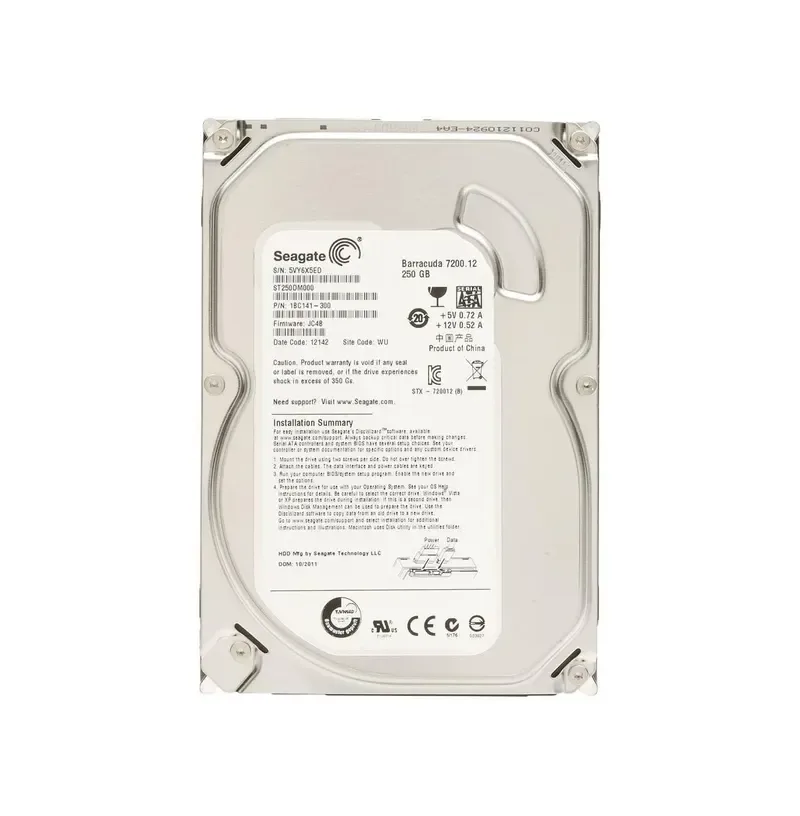 9BD133-920 - Seagate BarraCuda 7200.9 250GB 7200RPM SATA 3Gb/s 8MB Cache 3.5-inch Hard Drive