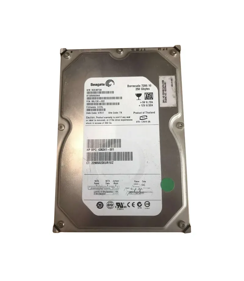 9BJ13E-022 - Seagate 250GB 7200RPM SATA 3Gb/s 3.5-inch Hard Drive