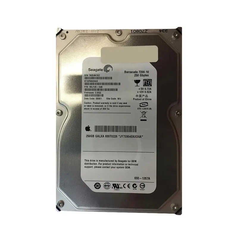 9BJ13E-046 - Seagate BarraCuda 7200.1 250GB 7200RPM SATA 3Gb/s 8MB Cache 3.5-inch Hard Drive