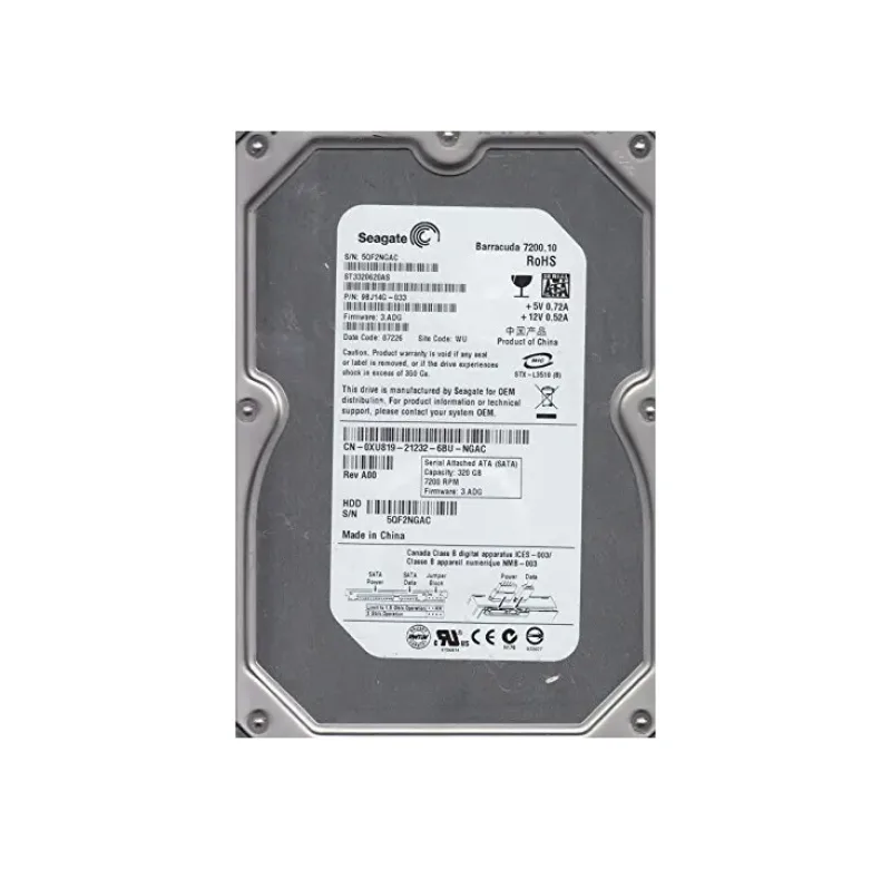 9BJ14G-033 - Seagate BarraCuda 7200.1 320GB 7200RPM SATA 3Gb/s 16MB Cache 3.5-inch Hard Drive