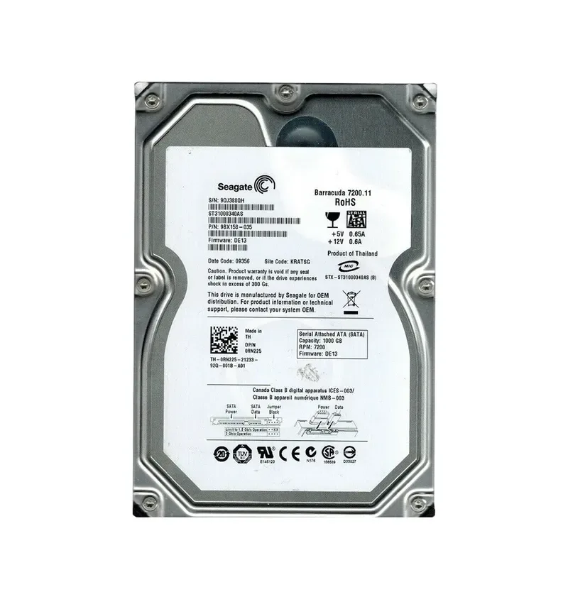 9BX158-035 - Seagate BarraCuda 7200.11 1TB 7200RPM SATA 3Gb/s 32MB Cache (RoHS) 3.5-inch Hard Drive