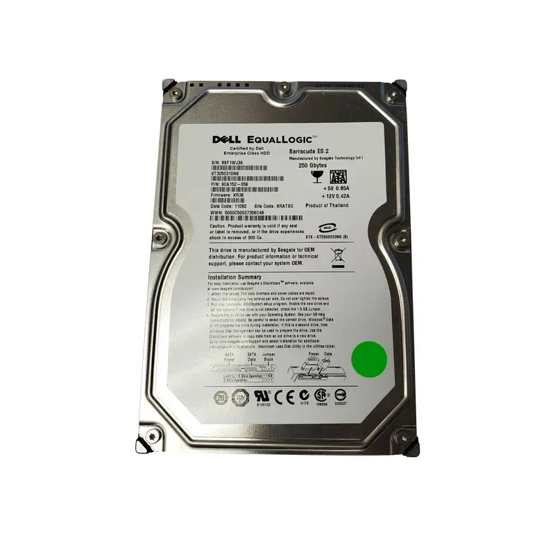 9CA152-056 - Seagate 250GB 7200RPM SATA 3Gb/s 32MB Cache 3.5-inch Hard Drive