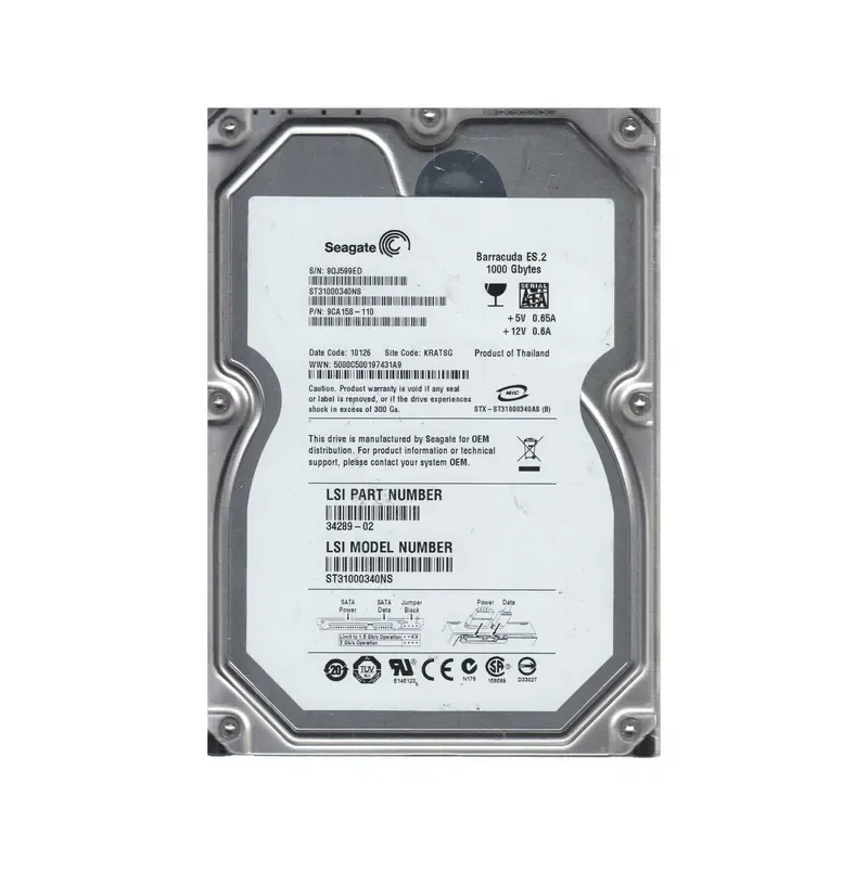 9CA158-110 - Seagate 1TB 7200RPM SATA 3Gb/s 3.5-inch Hard Drive