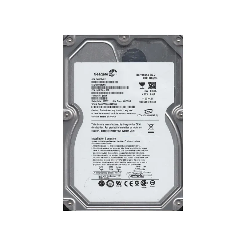 9CA158-302 - Seagate 1TB 7200RPM SATA 3Gb/s 3.5-inch Hard Drive