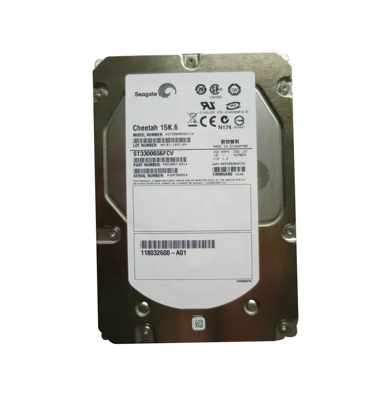 9CH007-031 - Seagate 300GB 15000RPM Fibre Channel 4Gb/s 3.5-inch Hard Drive