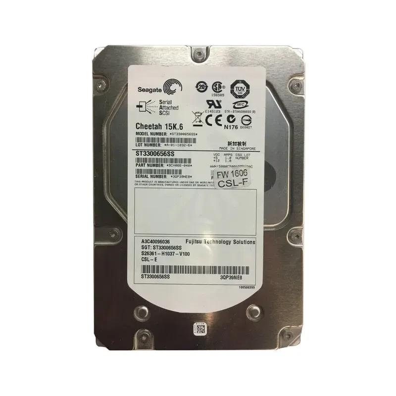 9CH066-040 - Seagate 300GB 15000RPM SAS 3Gb/s 3.5-inch Hard Drive