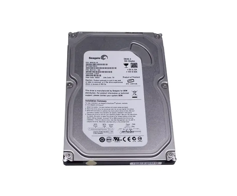 9CZ112-160 - Seagate DB35.3 Series 160GB 7200RPM SATA 3Gb/s 2MB Cache 3.5-inch Hard Drive