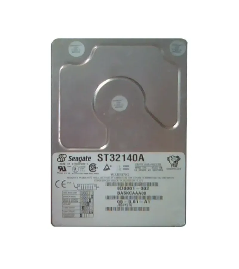 9D0001-302 - Seagate Medalist 2140 2.1GB 5400RPM IDE/ATA 256KB Cache (CE) 3.5-inch Hard Drive