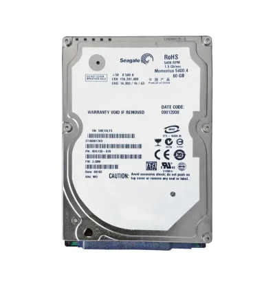 9DG13D-070 - Seagate 80GB 5400RPM SATA 1.5Gb/s 8MB Cache 2.5-inch Hard Drive