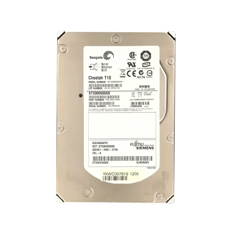 9DJ066-040 - Seagate 300GB 15000RPM SAS 3Gb/s 3.5-inch Hard Drive