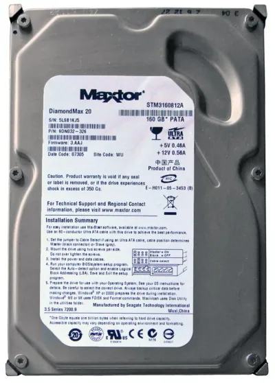 9DN032-326 - Seagate 160GB 7200RPM ATA-100 3.5-inch Hard Drive