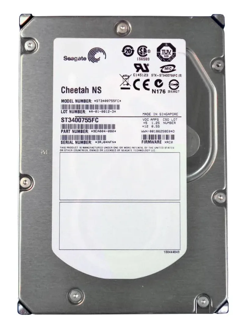 9EA004-080 - Seagate 400GB 10000RPM Fibre Channel 4Gb/s 3.5-inch Hard Drive