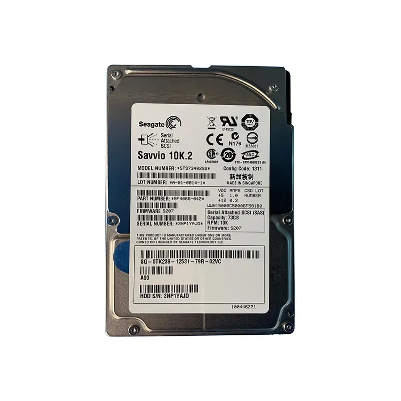 9F4066-042 - Seagate 73GB 10000RPM SAS SFF 2.5-inch Hard Drive