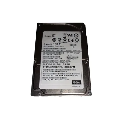 9F4066-044 - Seagate 73GB 10000RPM SAS 3Gb/s 16MB Cache 2.5-inch Hard Drive