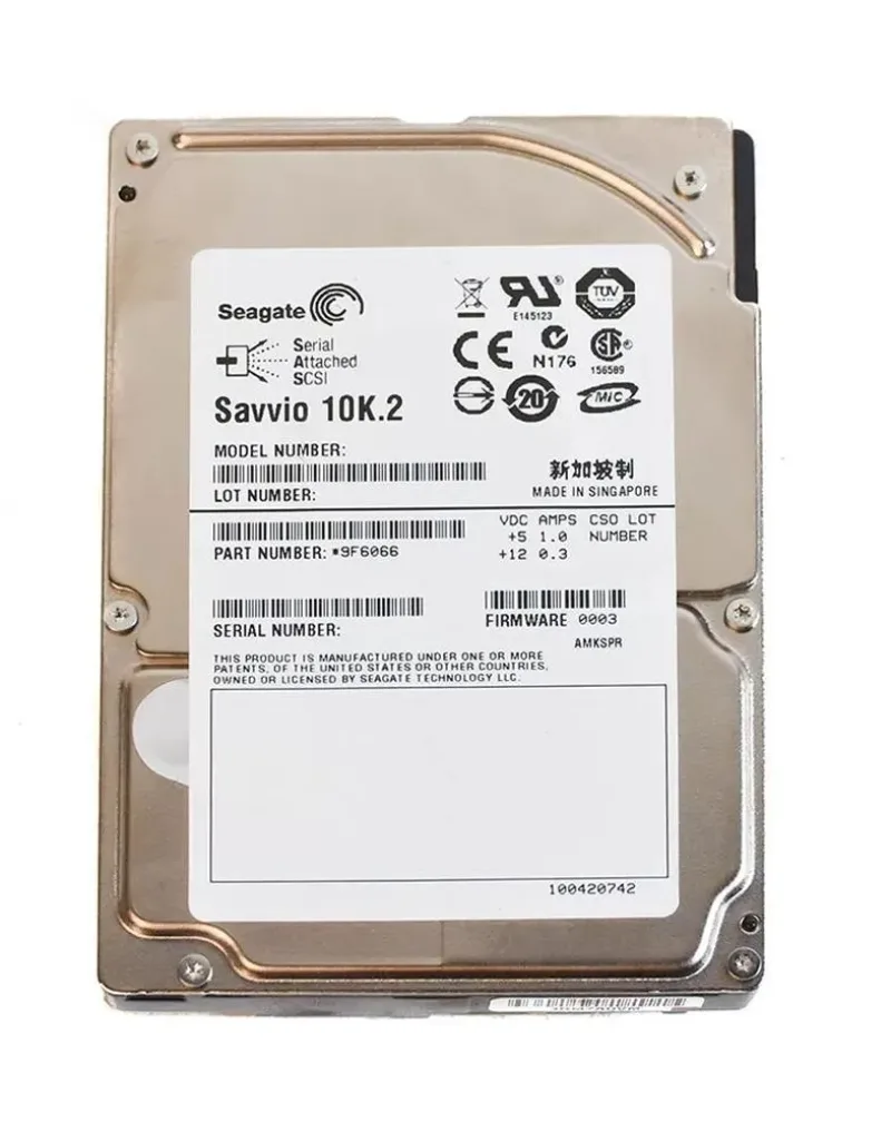 9F6066-625 - Seagate 146GB 10000RPM SAS 3Gb/s 16MB Cache 2.5-inch Hard Drive