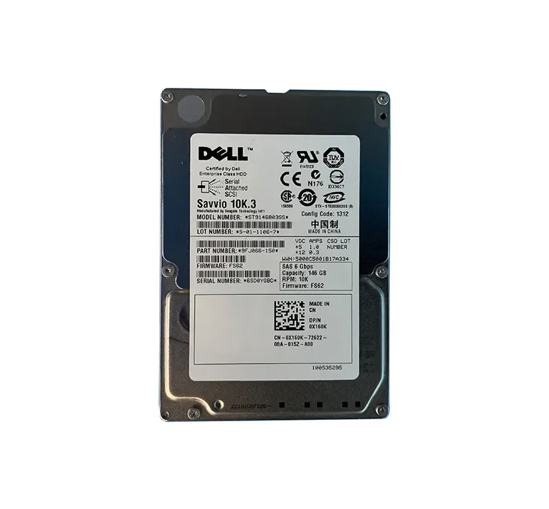 9FJ066-150 - Seagate 146GB 10000RPM SAS 6Gb/s SFF 2.5-inch Hard Drive