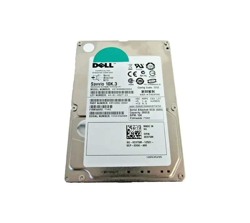 9FK066-050 - Seagate 300GB 10000RPM SAS 6Gb/s SFF 2.5-inch Hard Drive