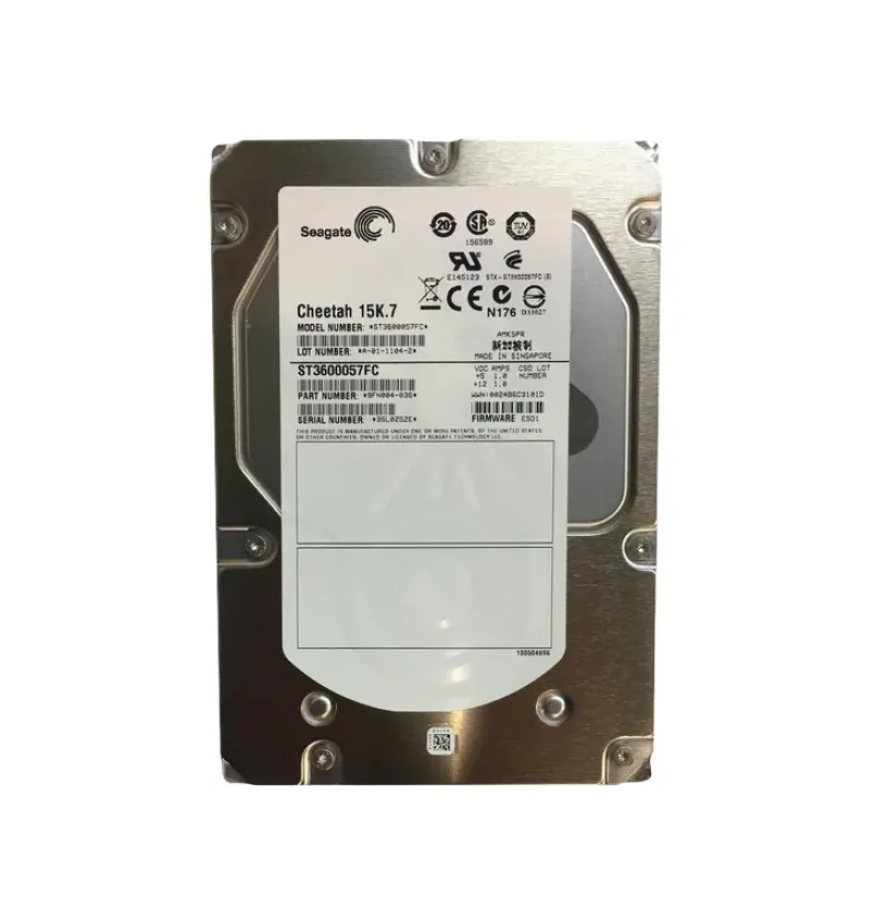 9FN004-036 - Seagate Cheetah 15K.7 600GB 15000RPM Fibre Channel 4Gb/s 16MB Cache (CE) 3.5-inch Hard Drive