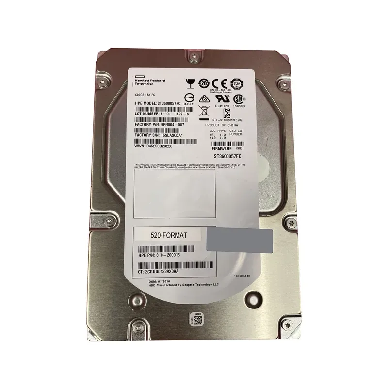 9FN004-087 - Seagate Cheetah 600GB 15000RPM Fibre Channel 4Gb/s 16MB Cache 3.5-inch Hard Drive