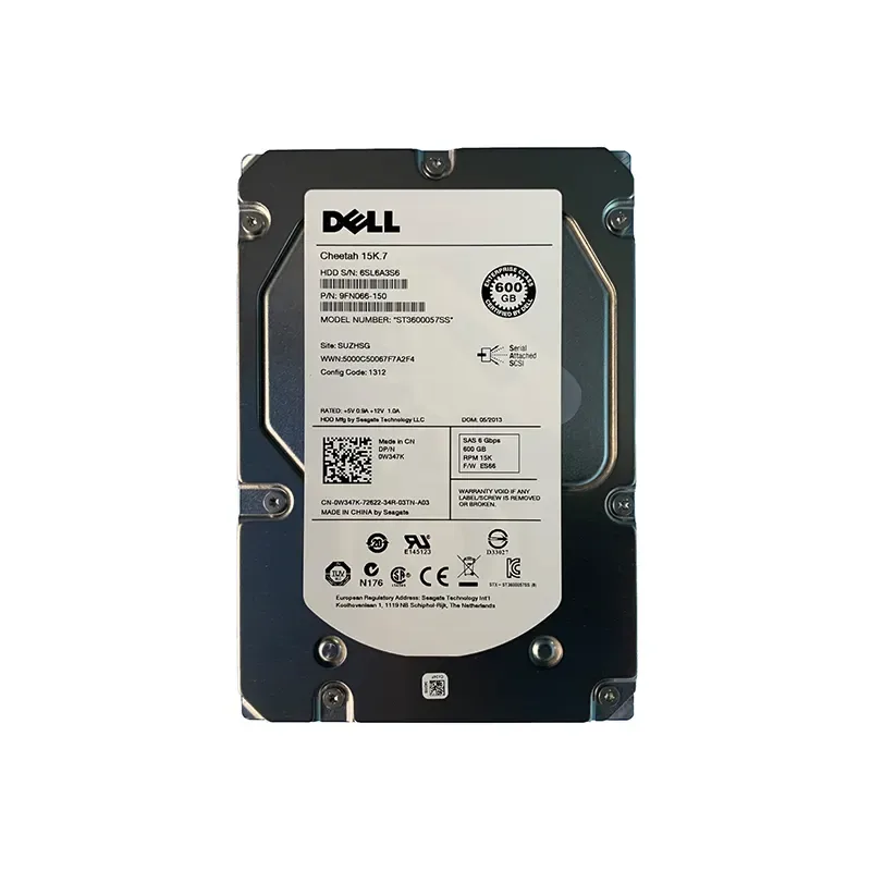 9FN066-150 - Seagate Cheetah 15K.7 600GB 15000RPM SAS 6Gb/s 16MB Cache 3.5-inch Hard Drive