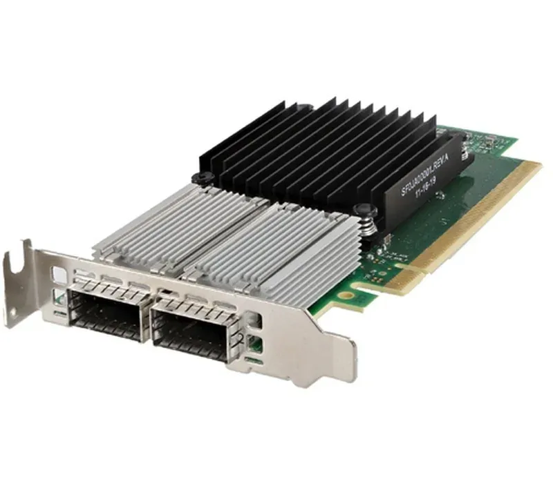 Dell 9FTMY Dell 09FTMY / 9FTMY Connectx-5 2-Ports 100Gb/s QSFP28 PCI Express 4.0 x16 Network Interface Card