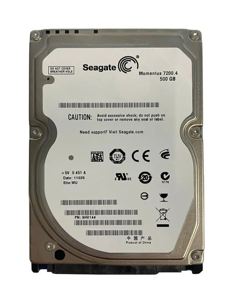 9HV144-566 - Seagate Momentus 7200.4 500GB 7200RPM SATA 3Gb/s 16MB Cache 2.5-inch Hard Drive